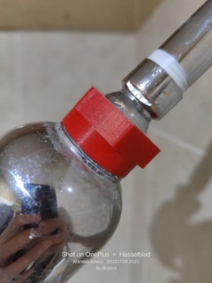 fileté écrou arrosage Accueil maison pouvez fil salle bains l'eau 3d print model - Mito3D