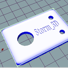 rosca parafuso suporte 3d print model - Mito3D