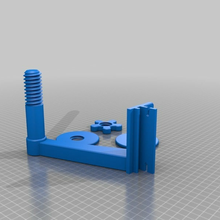 threaded spool holder 20mm extrusion 2020 cr 10 cr-10 cr10 creality extrution folger folgertech ft 5 ft-5 tech 3d_printing 3d print model - Mito3D