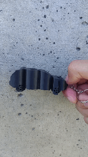 three-dimensional keychain jeep compass cars keys model design car key toy 3d print model - Mito3D