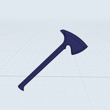 throwing hatchet ax tool axe prop cosplay 3d print model - Mito3D