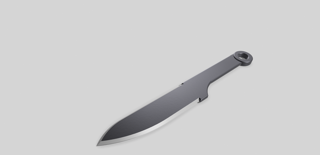 lanzamiento cuchillo apuntalar daga espada arma cosplay 3d print model - Mito3D
