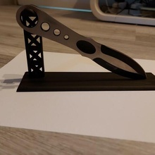 throwing knife holder house decoration support 3d print model - Mito3D