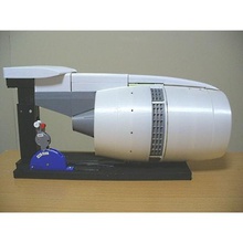 Schubumkehr turbofan-Triebwerks-Gondel tool cascade - blocker pylon beam jet 3d print model - Mito3D