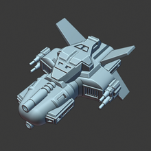 thrust starship miniature game 3d print model - Mito3D
