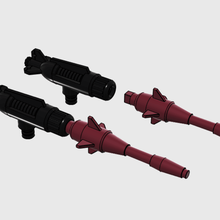 el empuje de las armas voyager tamaño juego los transformadores buscadores la fuerza 3d print model - Mito3D