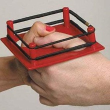 thumb wrestling ring game toy accessories 3d print model - Mito3D