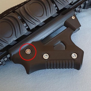 presa pollice lato esagono bloccaggio Noce telaio airsoft fucile sport Attività fisico attività all'aperto 3d print model - Mito3D