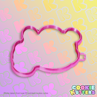 thumbs emoji character cookie cutter mold silhouette kutters kitchen food recipe cookies 3d print contour 3d print model - Mito3D