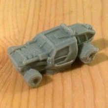 trovão estrada dragsters carros Gaslands Mad Max jogos 3d print model - Mito3D