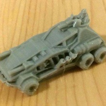 trovão estrada humungus carros Gaslands Mad Max jogos 3d print model - Mito3D