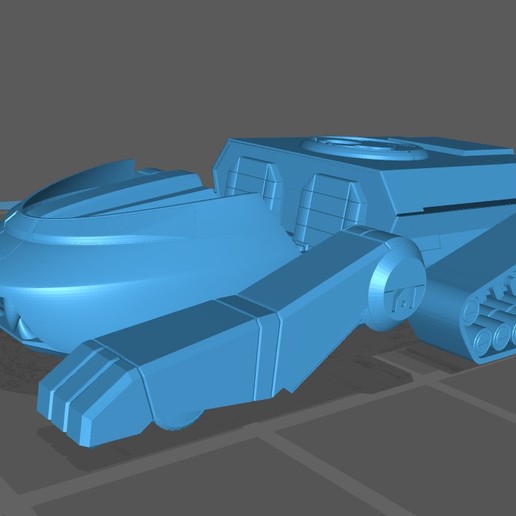 tanque do trovão jogo thundercats leão-o blackfox 3D print model - Mito3D