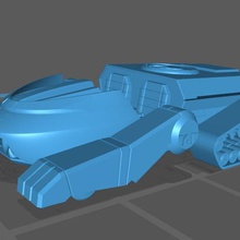 carro armato di tuono gioco thundercats il serbatoio lion-o blackfox 3d print model - Mito3D