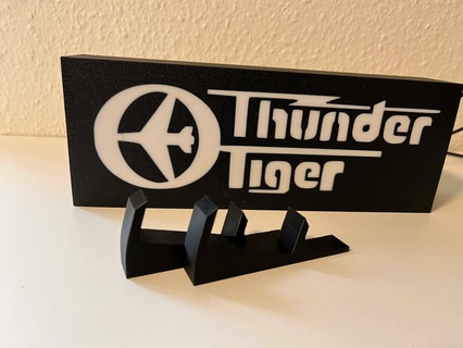 thunder tiger light box 3d print model - Mito3D