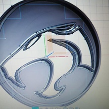 thundercats cookie cutter from cookies 3d print model - Mito3D