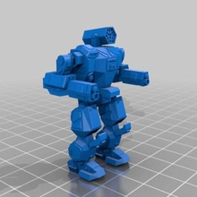 thundergod mecha 2 game 6mm wargaming american scifi toy accessories 3d print model - Mito3D