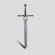 thunderstruck sword game fortnite asset ready weapon english house low poly tudor fantasy medieval 3d print model - Mito3D