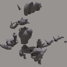 thundurus pokemon Pokemongo gök gürültüsü 3d print model - Mito3D