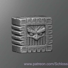 thwomp dnd dungeons and dragons tabletop toy 3d print model - Mito3D