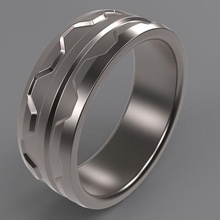 ti ring proto 8 design engineering innovation 3d print model - Mito3D