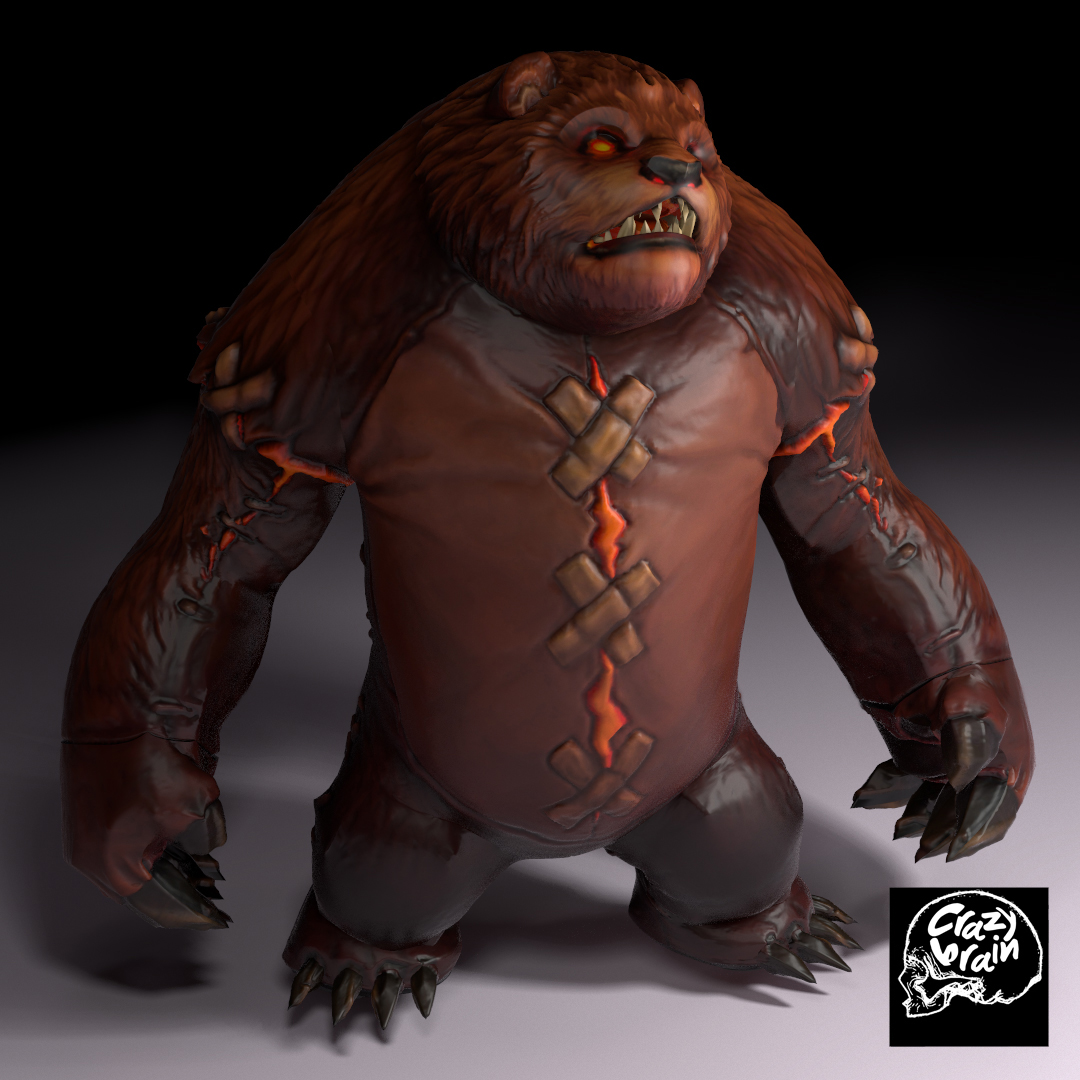 tibbers ligue of légendes art annie lol ésotérique jinx champions 3D print model - Mito3D