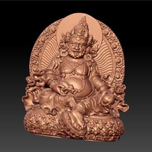 tibétain buddha art oriental character relief cnc sculpture engraving woodcarving mythical god bas-relief china zen 3d printable 3d print model - Mito3D