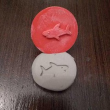 tiburon sello varios el tiburón la cerámica seña de identidad juguete bestia 3d print model - Mito3D