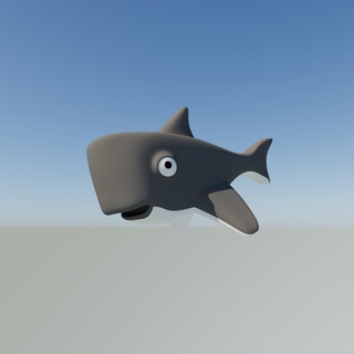 Hai Spiel Tiburon Spielzeuge Spaß lebhaft Animation Schlüsselbund Plastikspiel 3d print model - Mito3D