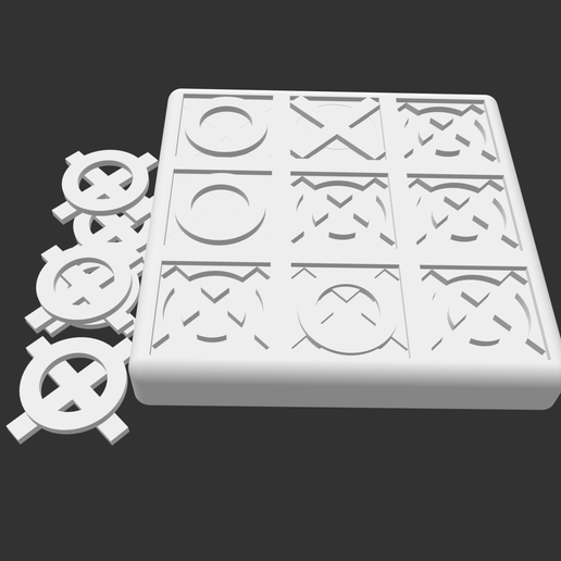 toe Jeu planche jouet amusement cool innovant doigt pied 3D print model - Mito3D