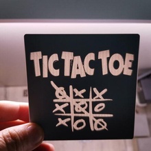 tic tac toe travelers game games 3d print model - Mito3D
