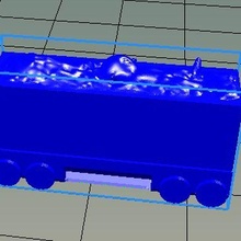 biglietto cavalcata acquario macchina 3d print model - Mito3D