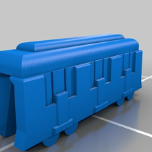 ticket ride cart sla toy_game_accessories 3d print model - Mito3D