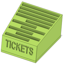 los boletos titular de tickets soporte casa metro organización el organizador almacenamiento en apoyo boleto transporte la clasificación 3d print model - Mito3D