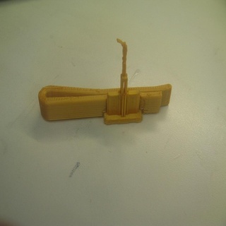 tie clip seattle lds temple 3d print model - Mito3D