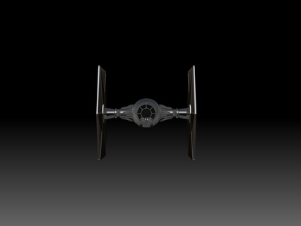 gravata lutador Estrela guerras brinquedos veículos espaço mandaloriano Império empate 3d print model - Mito3D