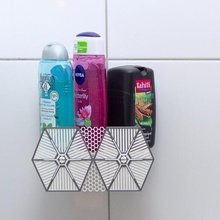 tie fighter bathroom shelf star wars multi color shampoo 3d print model - Mito3D