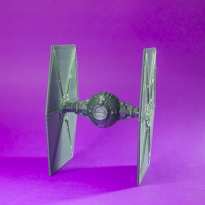 corbata combatiente estrella guerras juego guerra galaxias 3d print model - Mito3D