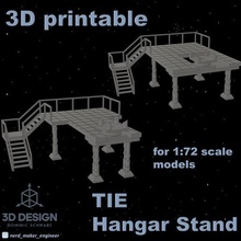 gravata hangar ficar pé 3d print model - Mito3D