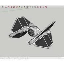 cravatta invasore di star wars vari 3d print model - Mito3D