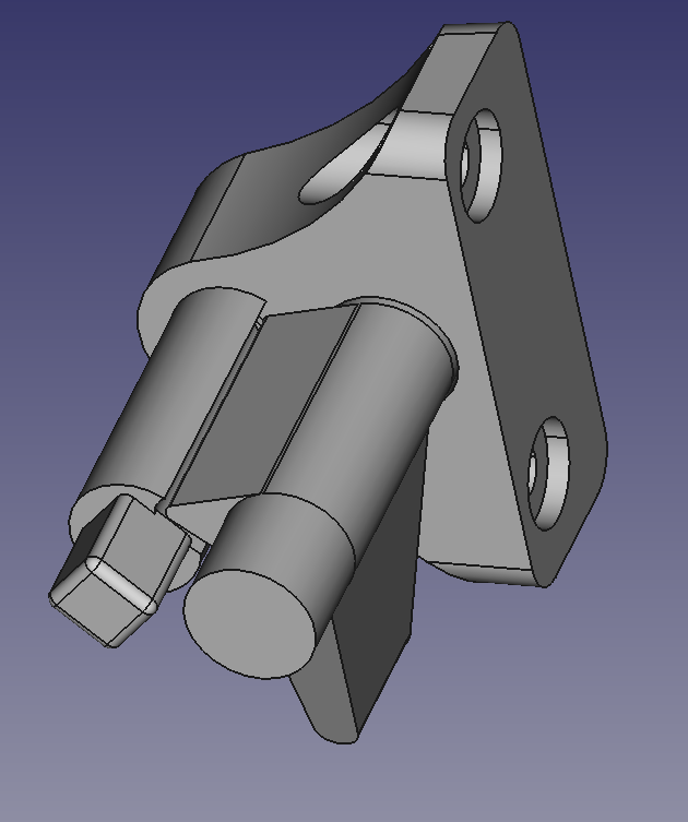tie rod 25 mm tie rod cam puller tie rod  3D print model - Mito3D