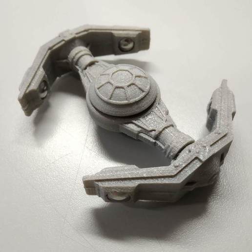 kravat spinner kıpır el dövüşçü uzay gemisi yıldız savaşçısı Yıldız Savaşları star savaşlar oyuncak 3D print model - Mito3D