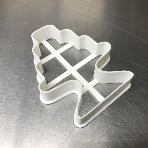 3 tier-Kuchen-Basis tool cookie cutter 3D print model - Mito3D