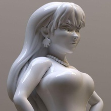 Tiffany tmnt 1987 jogos figura mulher inimigo brinquedos 3d print model - Mito3D