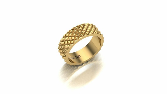 tiffany bande conception lisse cool bijoux bague engagement diamant mariage ensemble pendentif poisson dauphine mer l'eau Douane travail Collier 3d print model - Mito3D