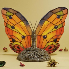 tiffany butterfly lamp home 3d print model - Mito3D