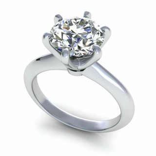 Tiffany Diamant Ring r15 Schmuck Produkte Gold Silber 3dmodel 3dprinting Nashorn zbrush 3d print model - Mito3D