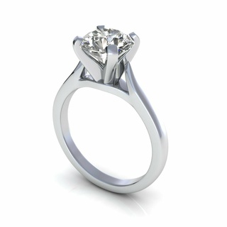 Tiffany Diamant Ring r16 Schmuck Produkte Gold Silber 3dmodel 3dprinting Nashorn zbrush 3d print model - Mito3D