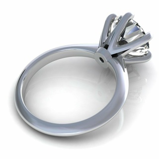 Tiffany Diamant Ring r18 Schmuck Produkte Gold Silber 3dmodel 3dprinting Nashorn zbrush 3d print model - Mito3D