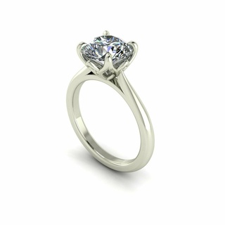 Tiffany Engagement Ring v12 Armband Solitär Schmuck Diamant Mönch Budha Gold Silber Hochzeit cad druckbar 3d Anhänger Ohrring Armreif Baby 3d print model - Mito3D