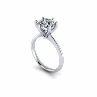 Tiffany Solitär Diamant Ring r1 Anhänger Schmuck Mama Budha Halskette Ohrring 3d Drucken druckbar Kunst 3d print model - Mito3D